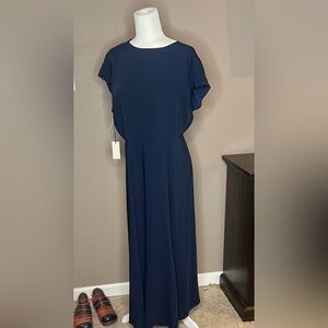 Aritzia Babaton  Hampton Dress in indigo sz 14
